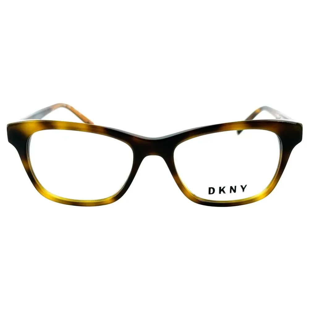DKNY DK5001 Womens Plastic Eyeglass Frame 240 Soft Tortoise 51-17 Spring Hinges